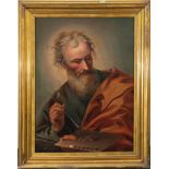 Portrait of a Painter, Spanish school of the 19th century, signed Concha