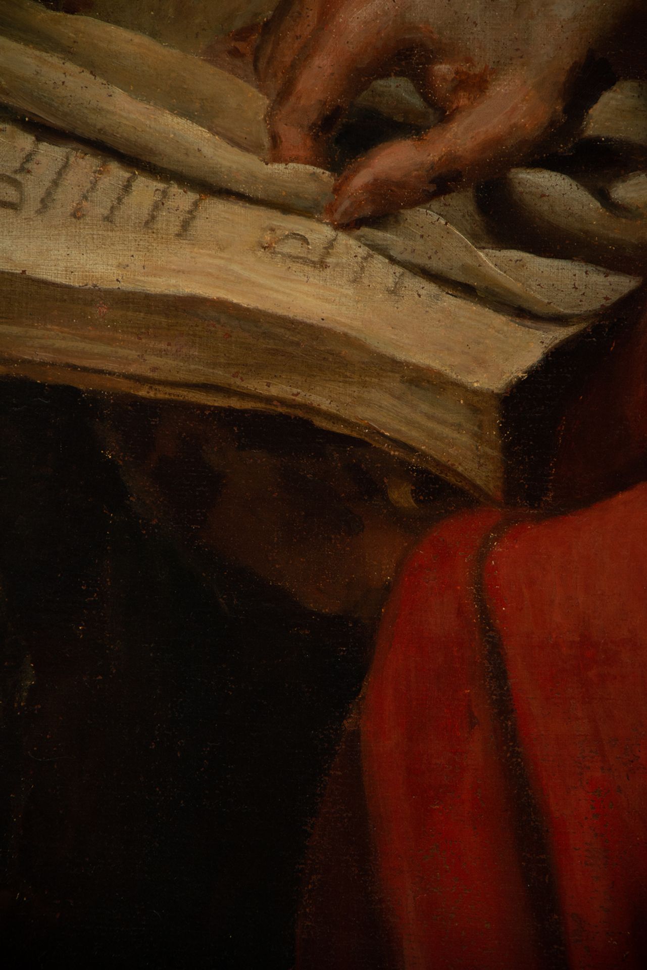 Saint Jerome in Reading, Italian school of the 17th century - Image 5 of 5