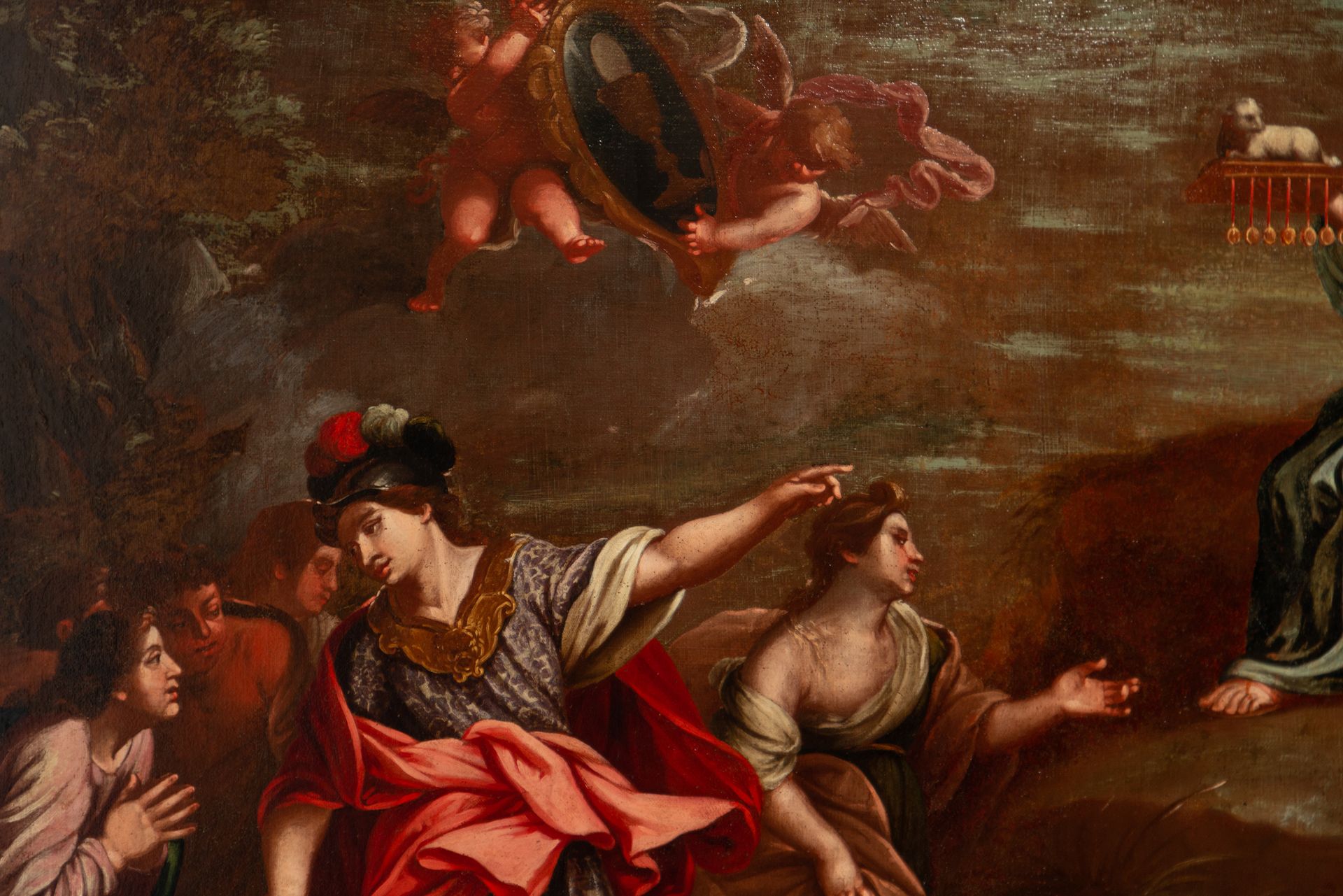 Pair of Mythological Scenes, Italian school of the 17th century - Bild 3 aus 12