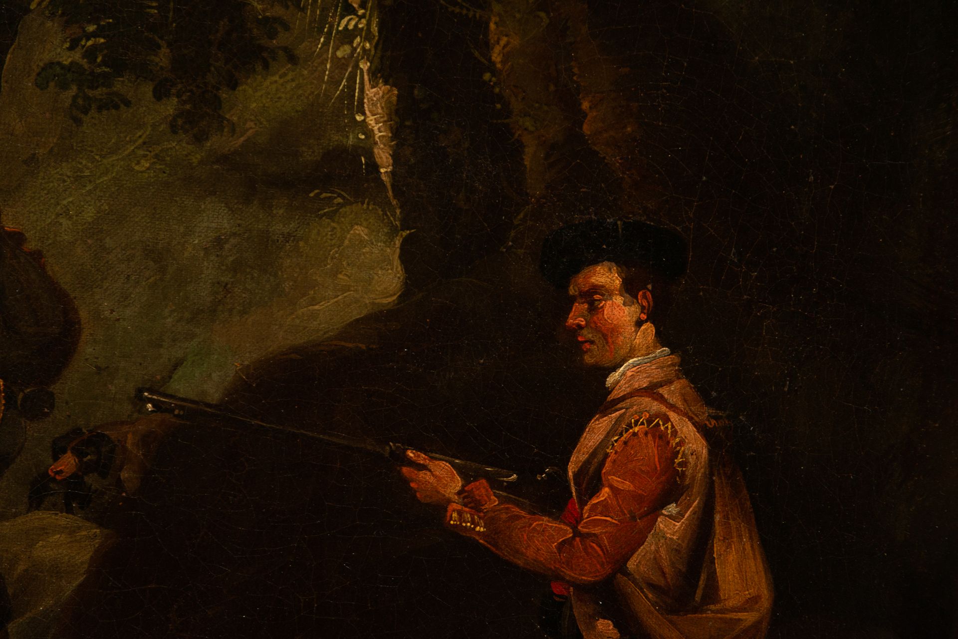 Hunting Scene, signed Valeriano Bécquer (Seville, December 15, 1833-Madrid, September 23, 1870) - Image 3 of 10