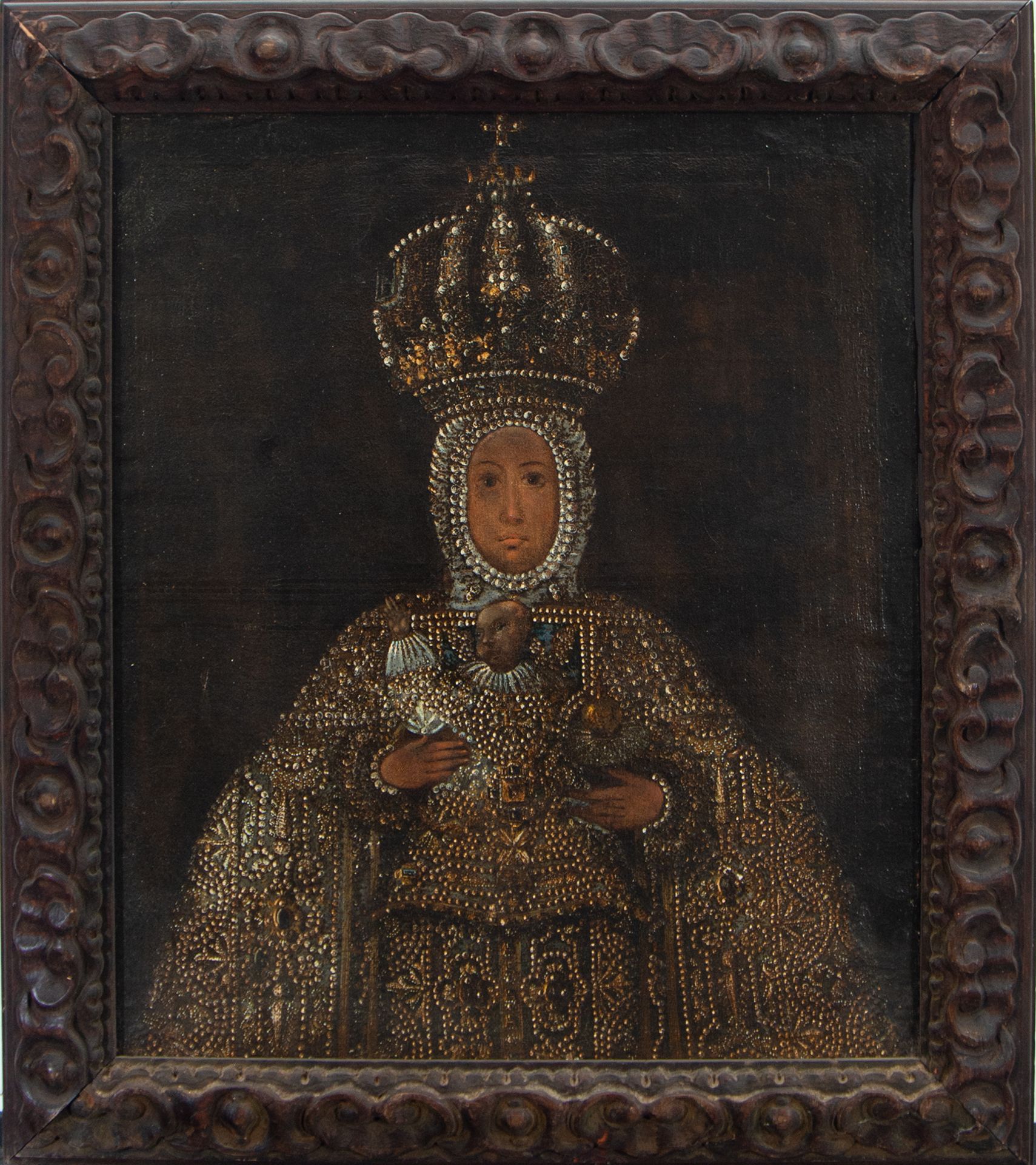 Virgin of the Tabernacle of Toledo, Toledo school of the 17th century