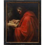 Saint Jerome in Reading, Italian school of the 17th century