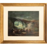 Bandits in the Cave, signed and certified Eugenio Lucas Vilaamil, 1861, 19th century Spanish school