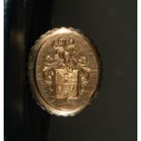 Heraldic Seal in Silver and shield in Gold of Law, XVIII - XIX centuries