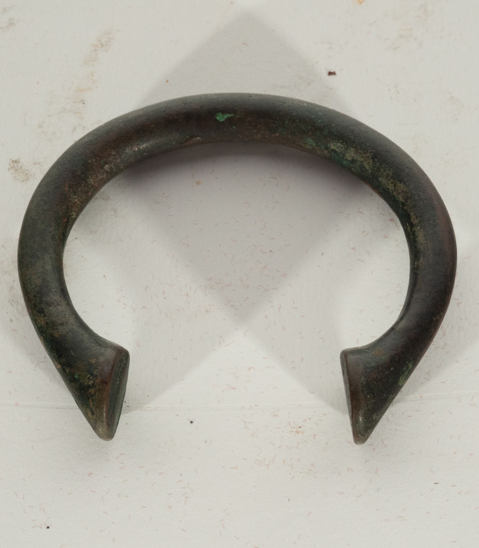 Rare Okpoho style bracelet from South East Nigeria in Bronze used as currency for the slave trade, W - Bild 2 aus 2