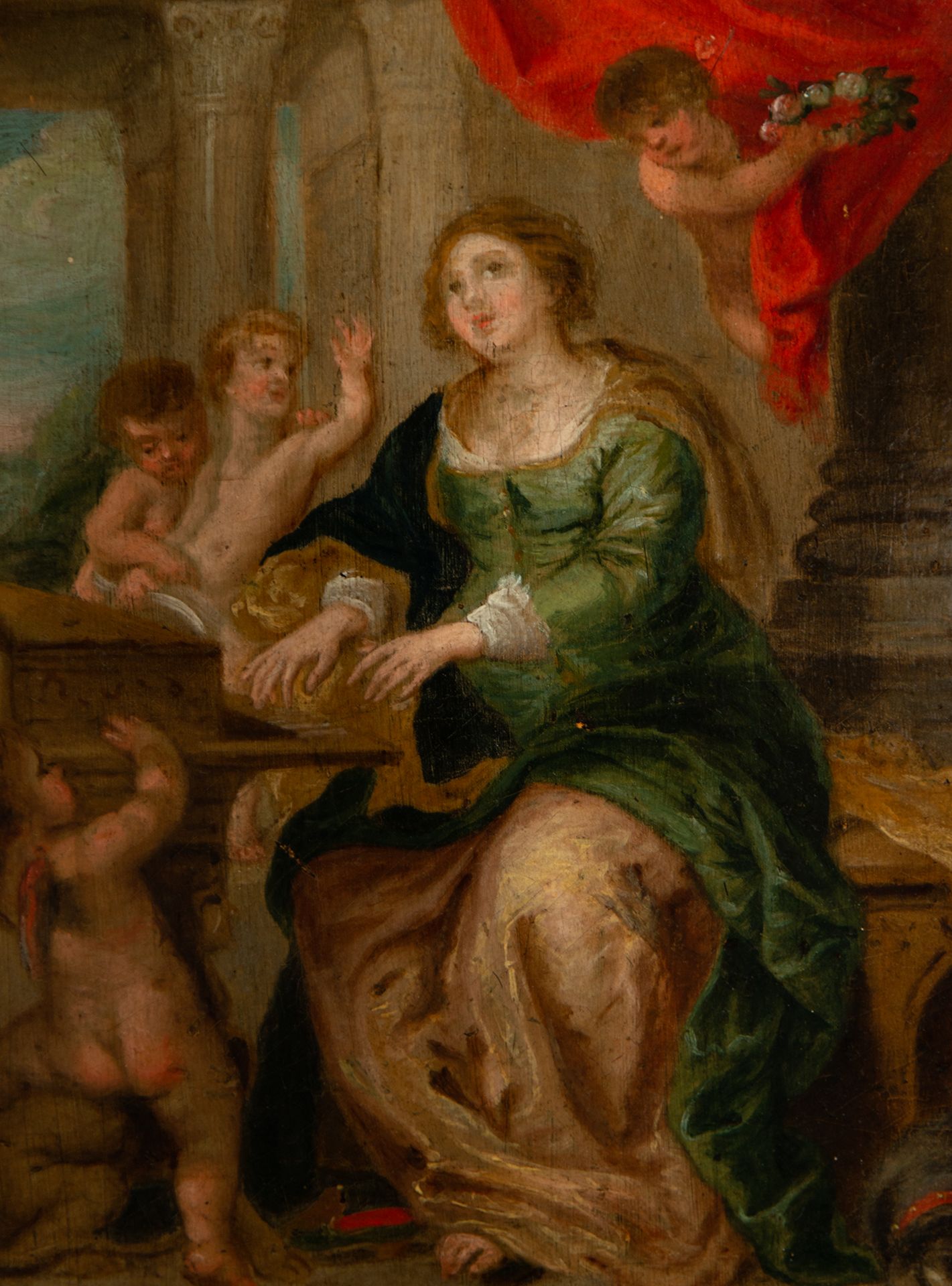 The Coronation of Mary, 18th century Italian school - Image 2 of 8