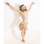 Large Christ in Wood, Italian school of the 17th century