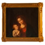 Madonna with Child in Arms, 19th century Italian school