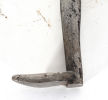 Rare steel hinged foot door latch, Germany or the Netherlands, 17th - 18th century - Image 3 of 3