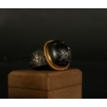 Japanese Handkerchief Ring, 19th century