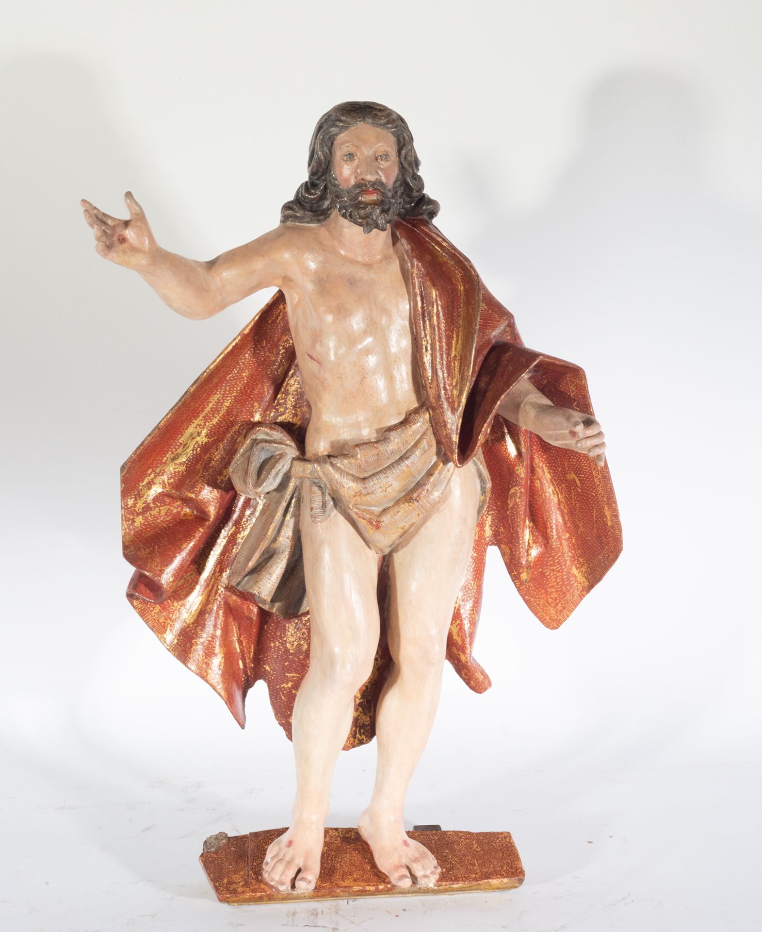 Risen Christ, Castilian school of the 16th century