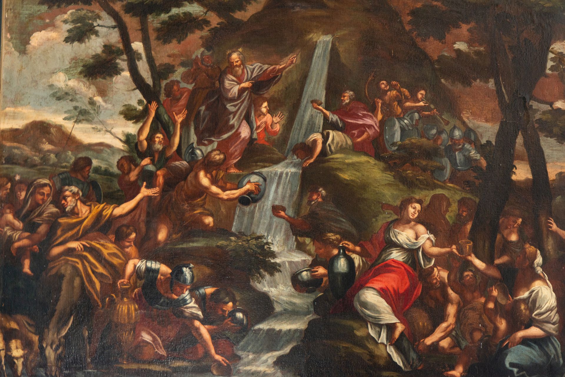 Elysium purifying the corrupt Waters, Italian school of the 17th century - Image 2 of 7