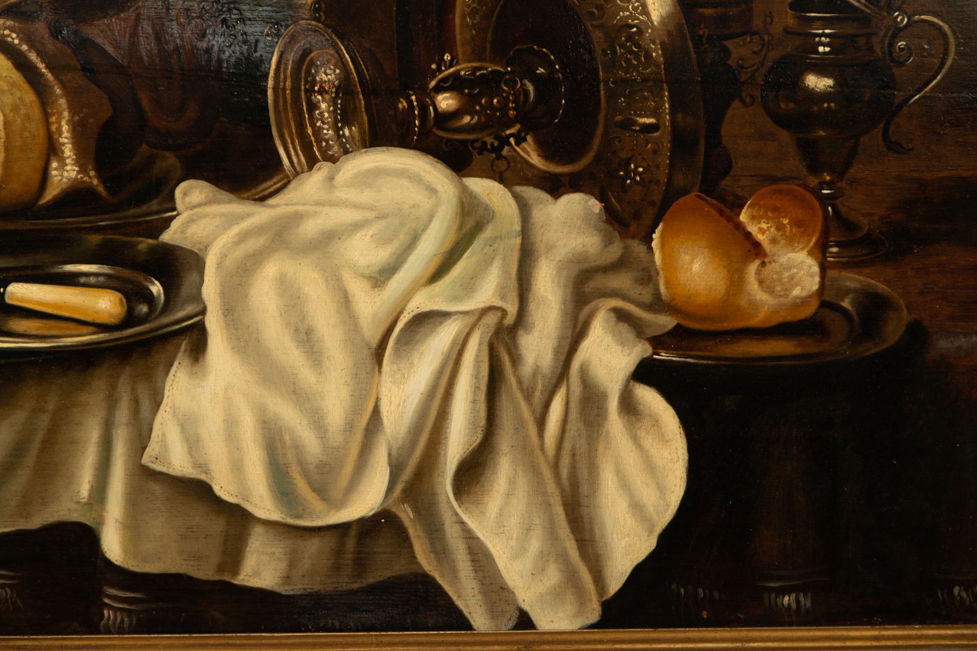 Still life, following 17th century Flemish models, follower of Adriaen van Utrecht (Antwerp, 1599 -  - Bild 3 aus 6