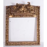 Important Spanish Baroque frame from the 17th century in wood gilded with gold leaf, Spanish school