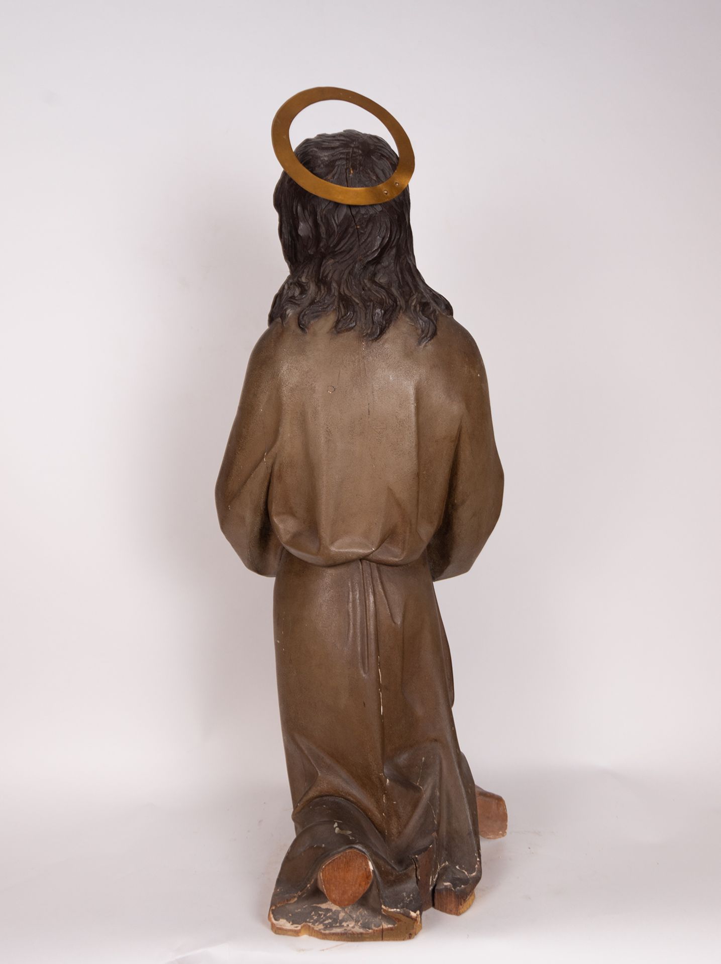 Christ in Prayer, 19th century Catalan school - Image 4 of 4