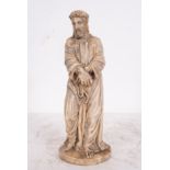 Arrested Christ in Alabaster, Italian school of the 18th century