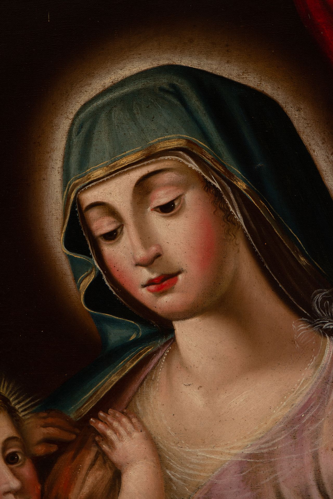 Virgin of the Milk, Italian school of the 17th - 18th centuries - Bild 3 aus 6