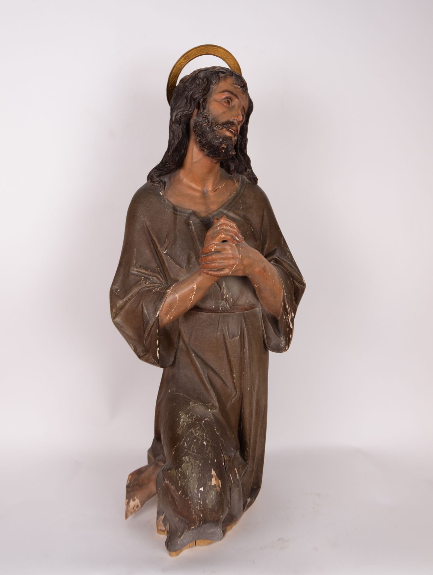 Christ in Prayer, 19th century Catalan school