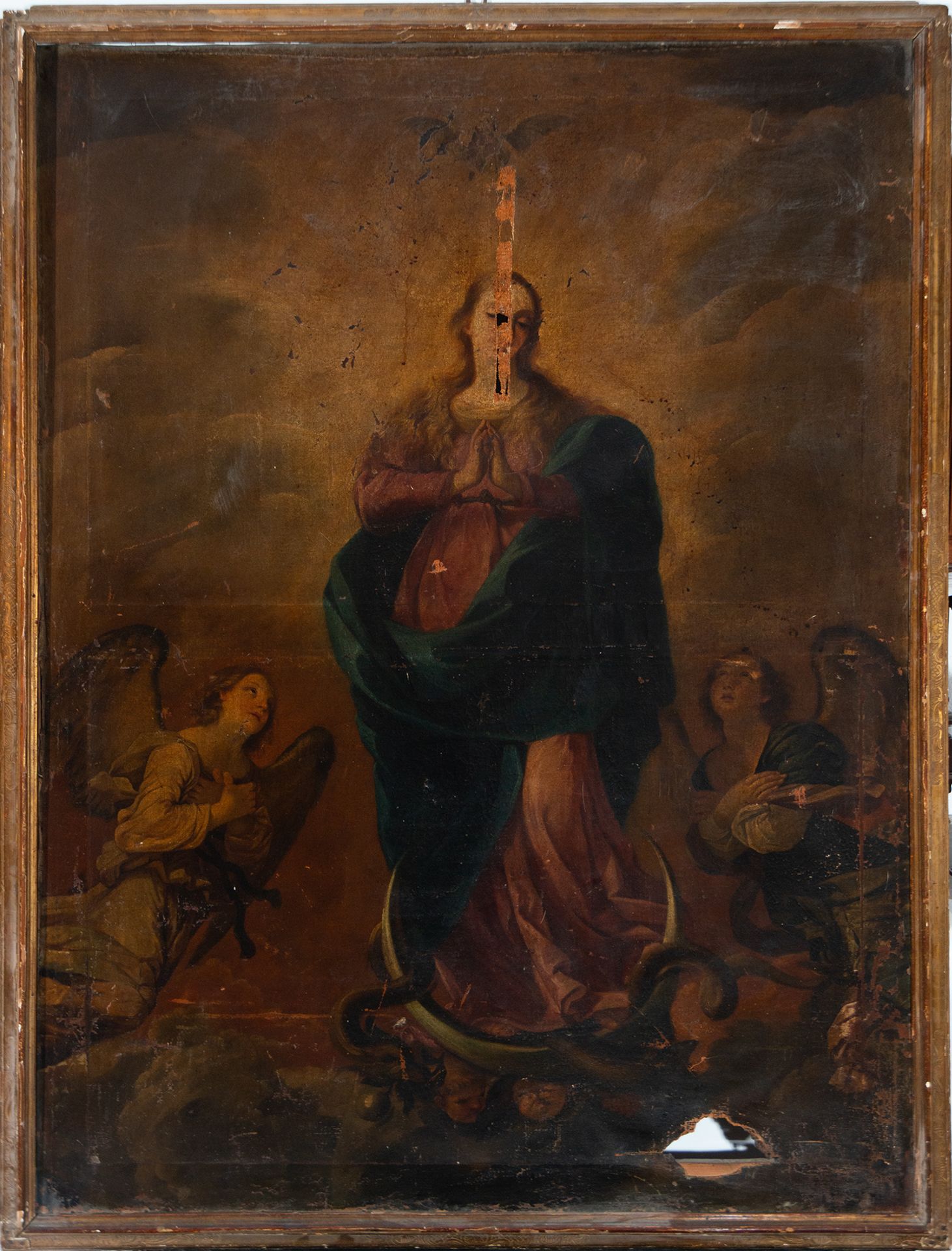 Immaculate Virgin, Spanish school of the 18th century