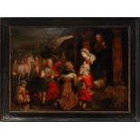 Adoration of the Magi, Flemish school of the 16th century