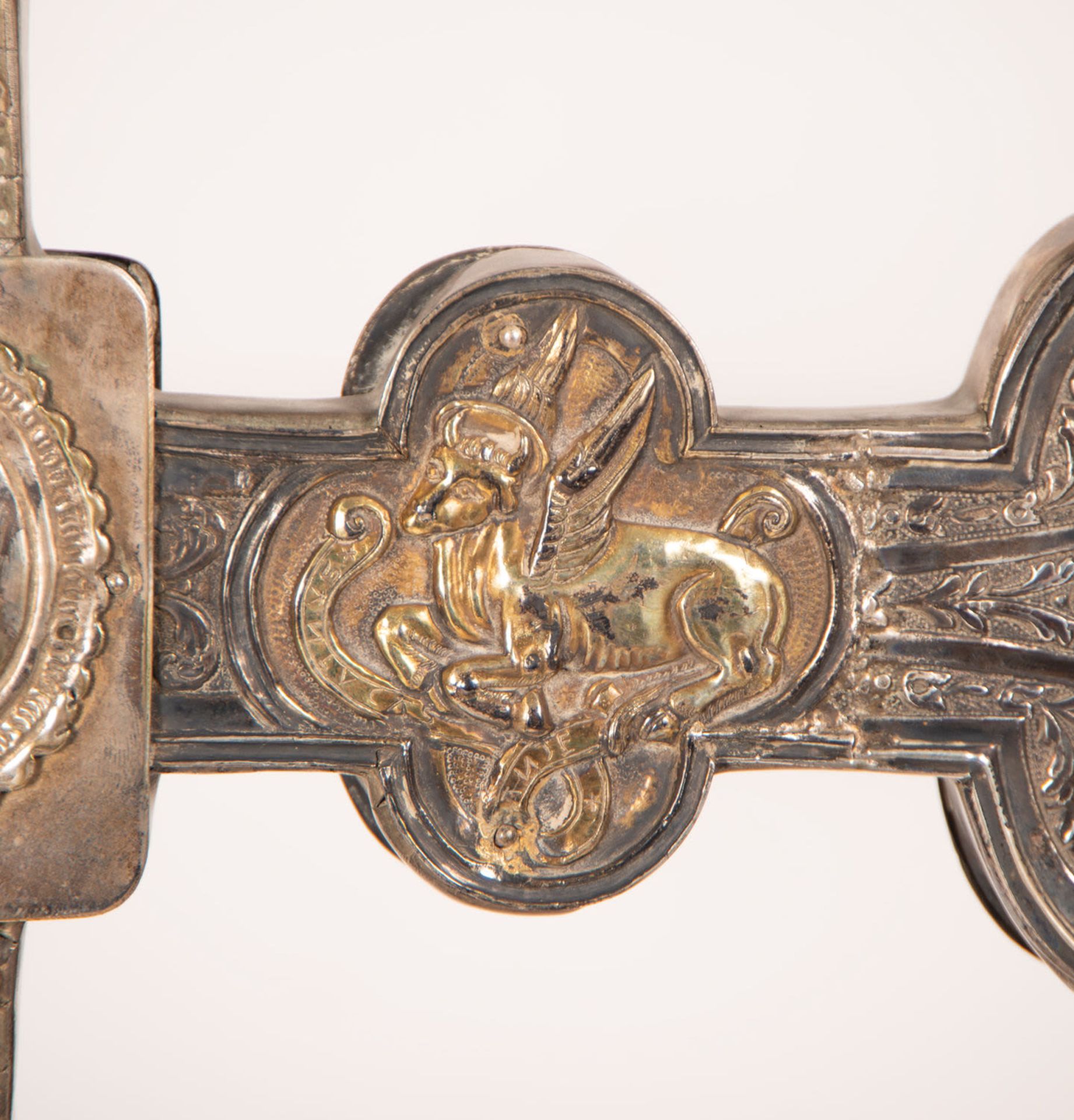 Large Plateresque Processional Cross in Silver, Spain, 16th century - Bild 9 aus 26