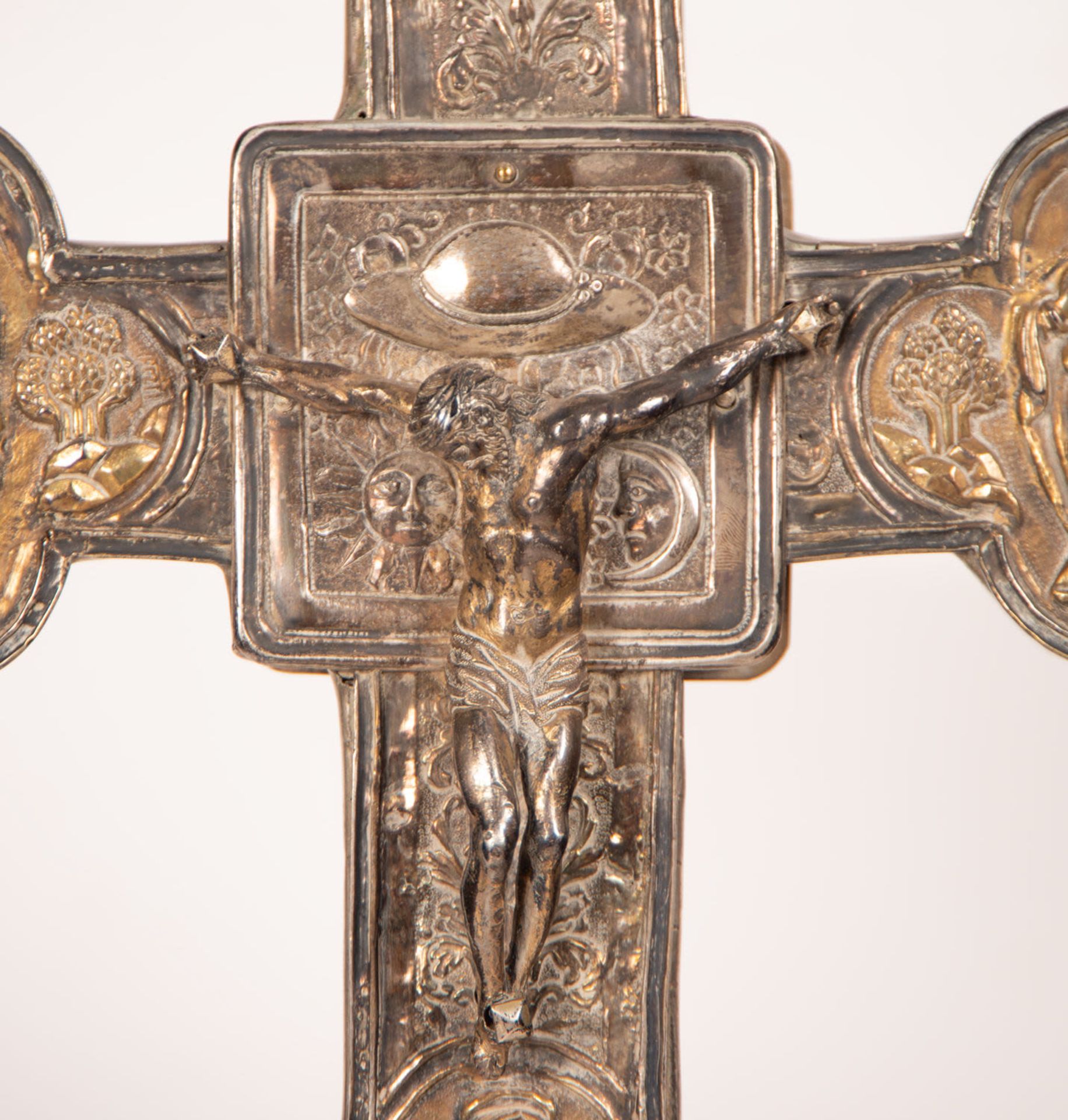 Large Plateresque Processional Cross in Silver, Spain, 16th century - Bild 19 aus 26