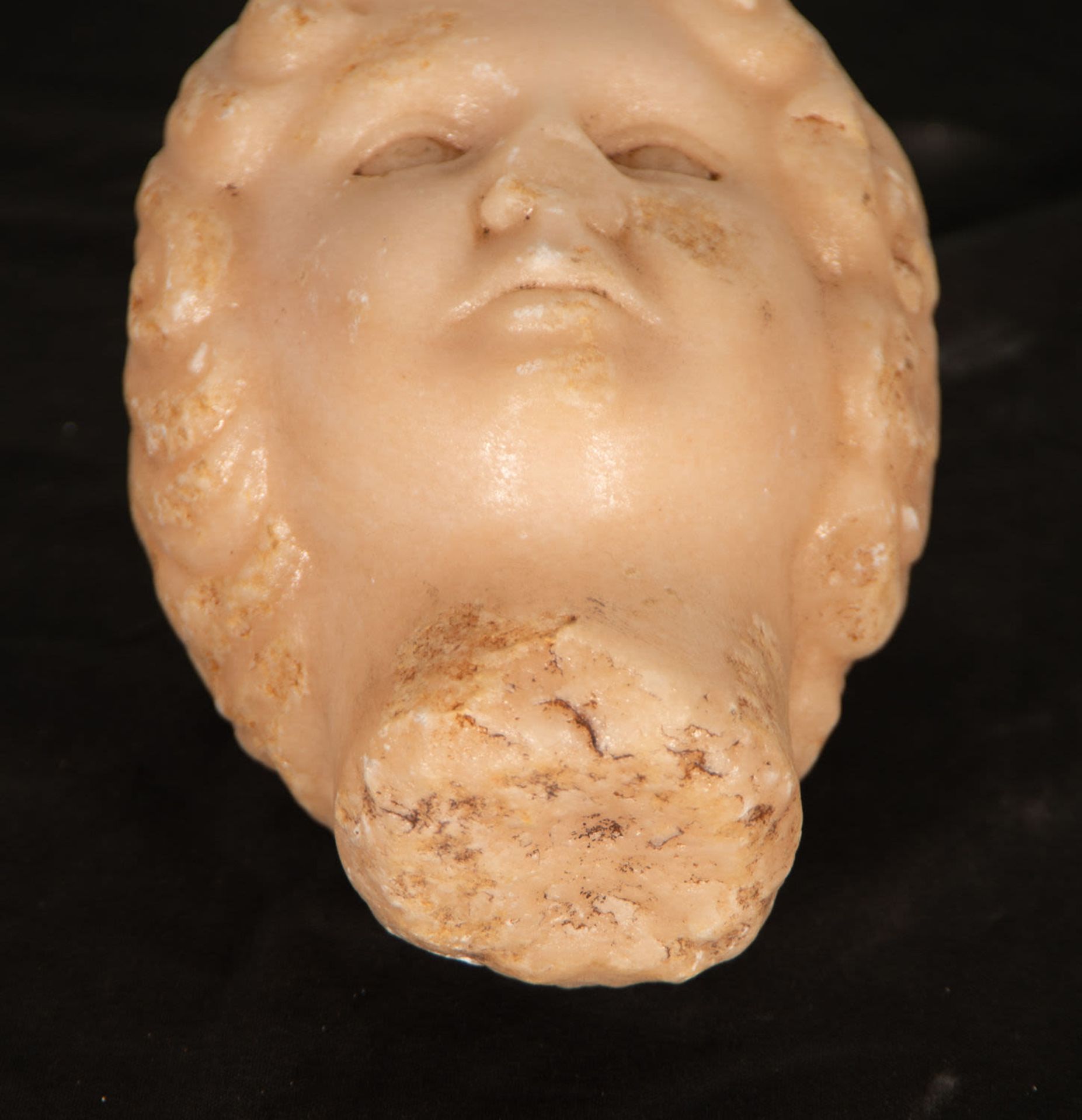 Head of a Child in marble, European school of the XIX - XX centuries - Bild 5 aus 6