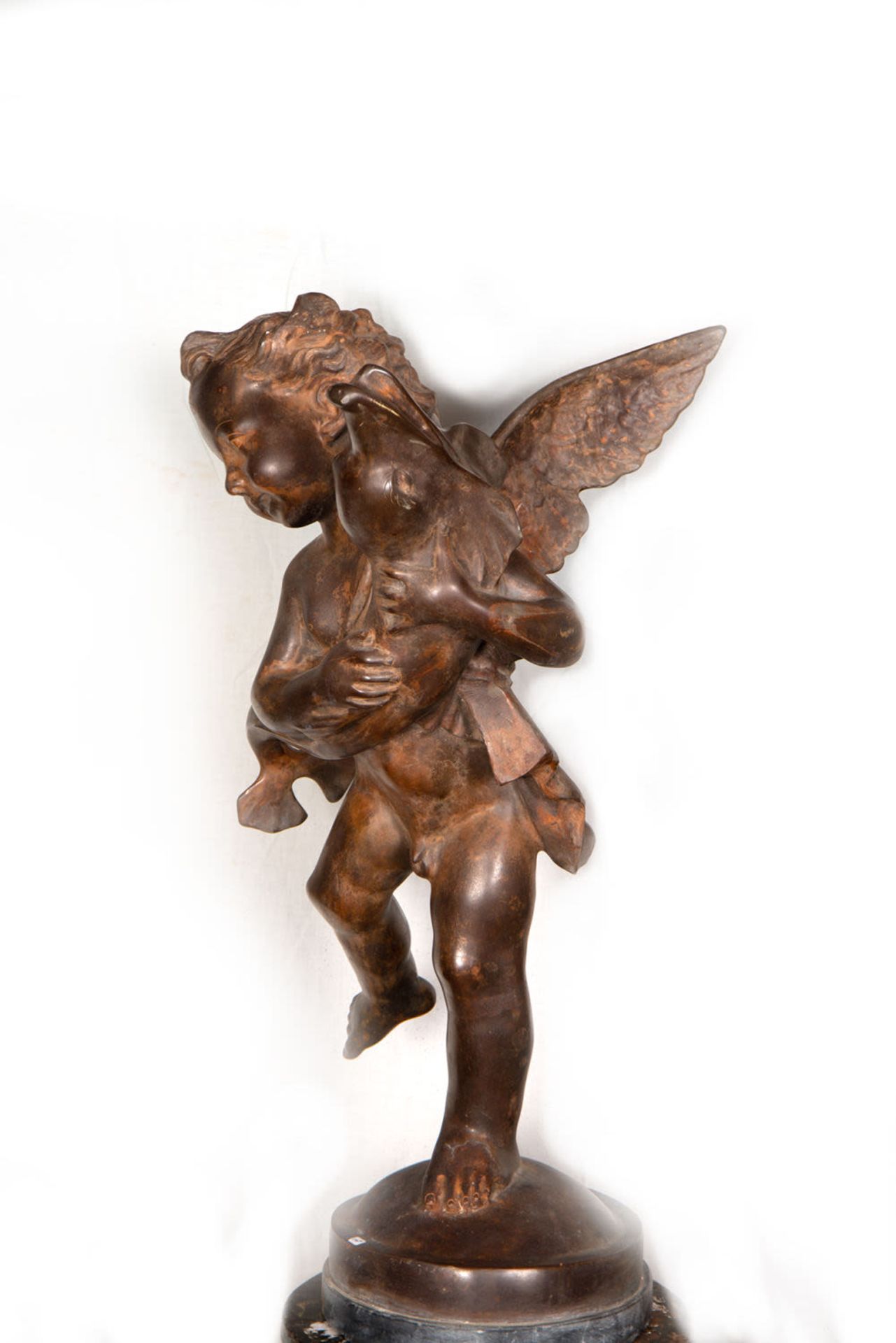 Cupid with Dolphin, 19th century Italian school - Image 2 of 8