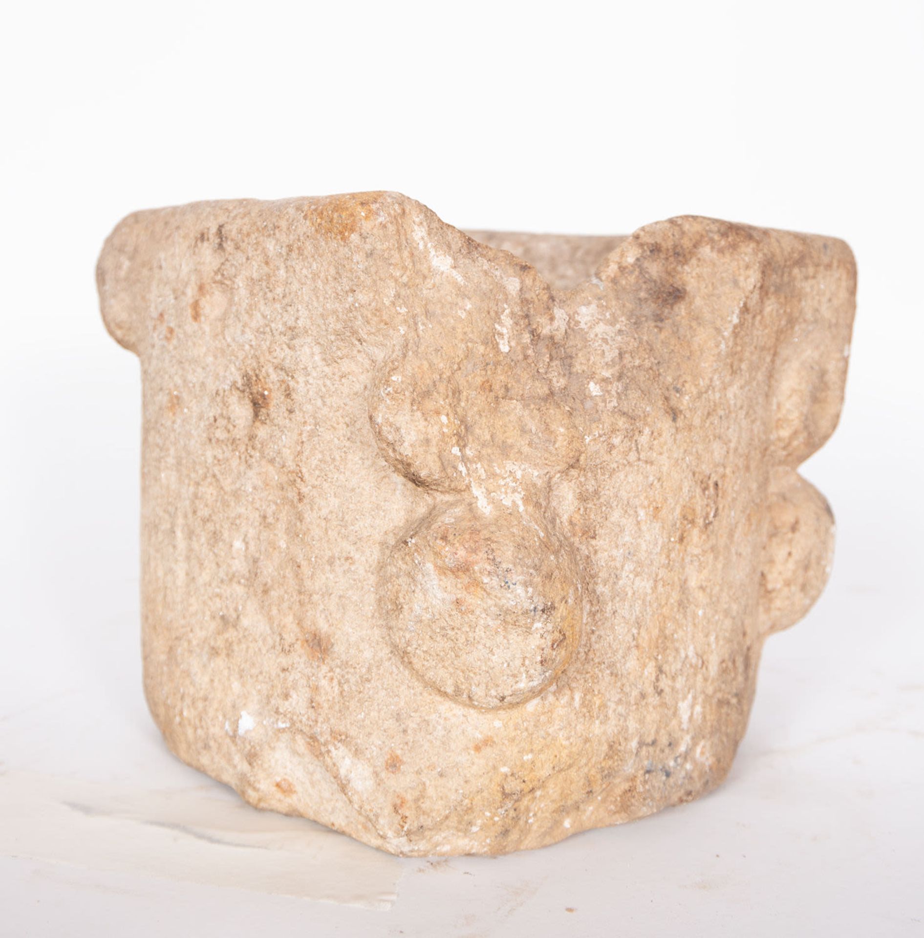 Romanesque Mortar in Carved Stone, probably XIII - XIV centuries