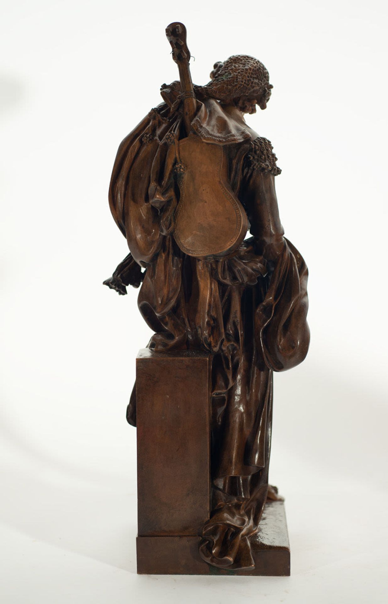 Bronze sculpture by Figaro, signed Boisseau, 1875. 19th century French school - Image 4 of 4