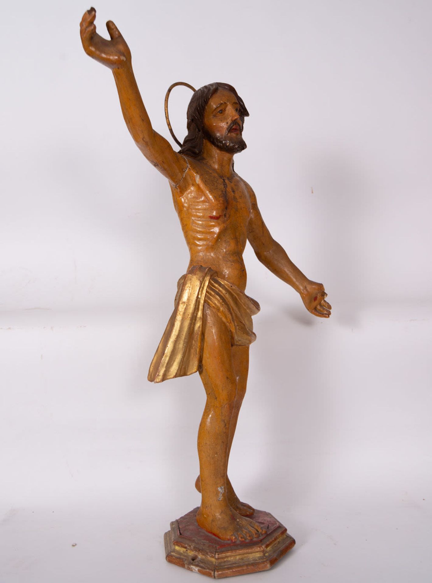 Great Risen Christ, 18th century colonial school - Bild 3 aus 5