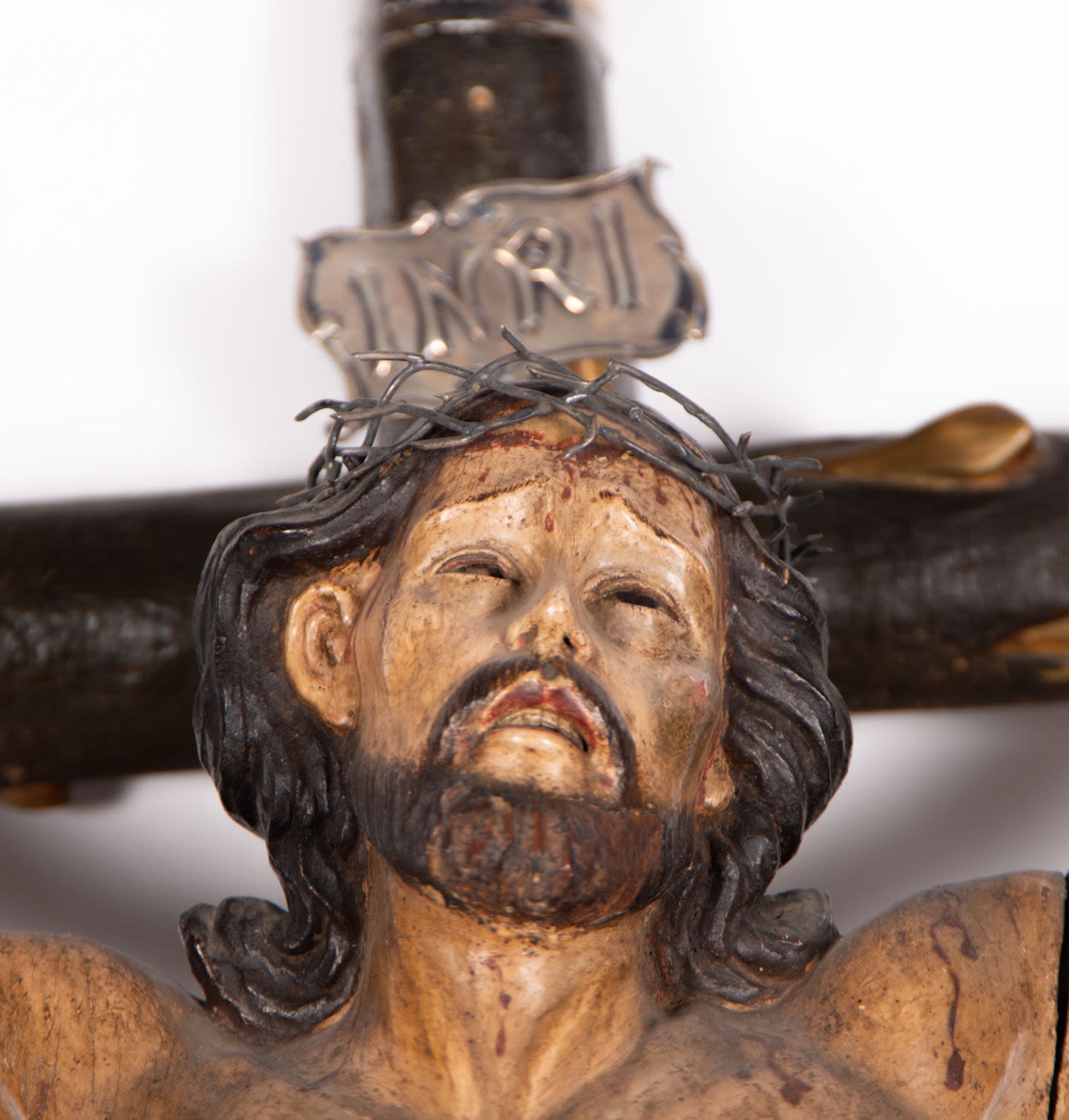 Christ on the Cross, 18th century Philippine School - Bild 5 aus 9