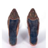 Venetian shoe pair, 18th century