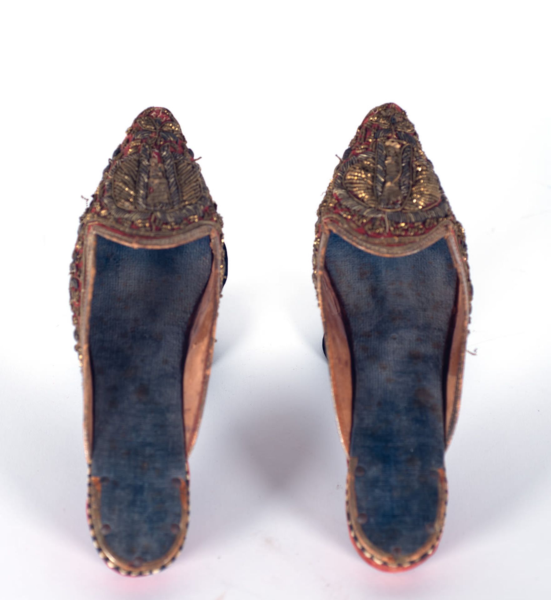 Venetian shoe pair, 18th century