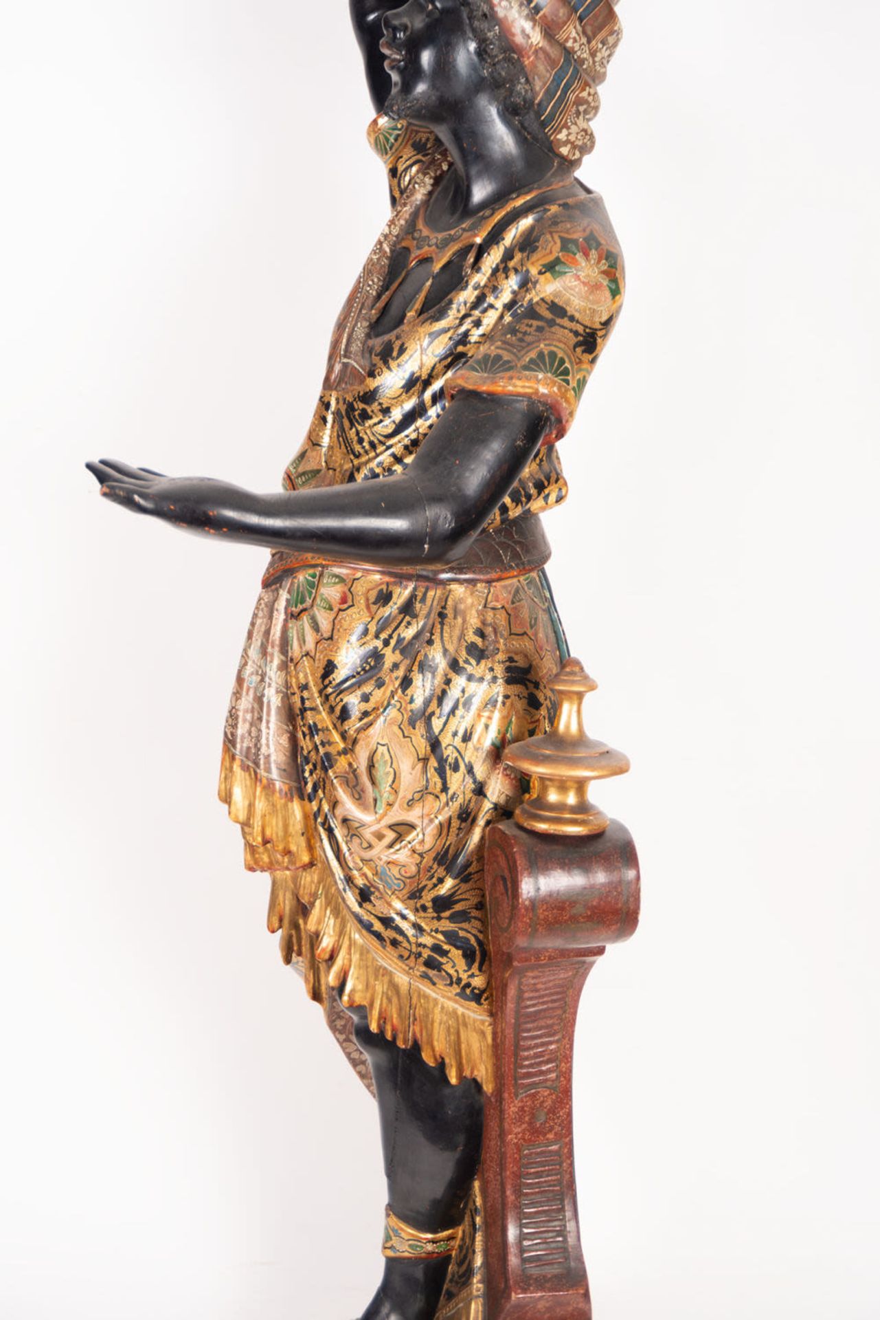 Large Figure of a Venetian Lady, 19th century Italian school - Bild 14 aus 15