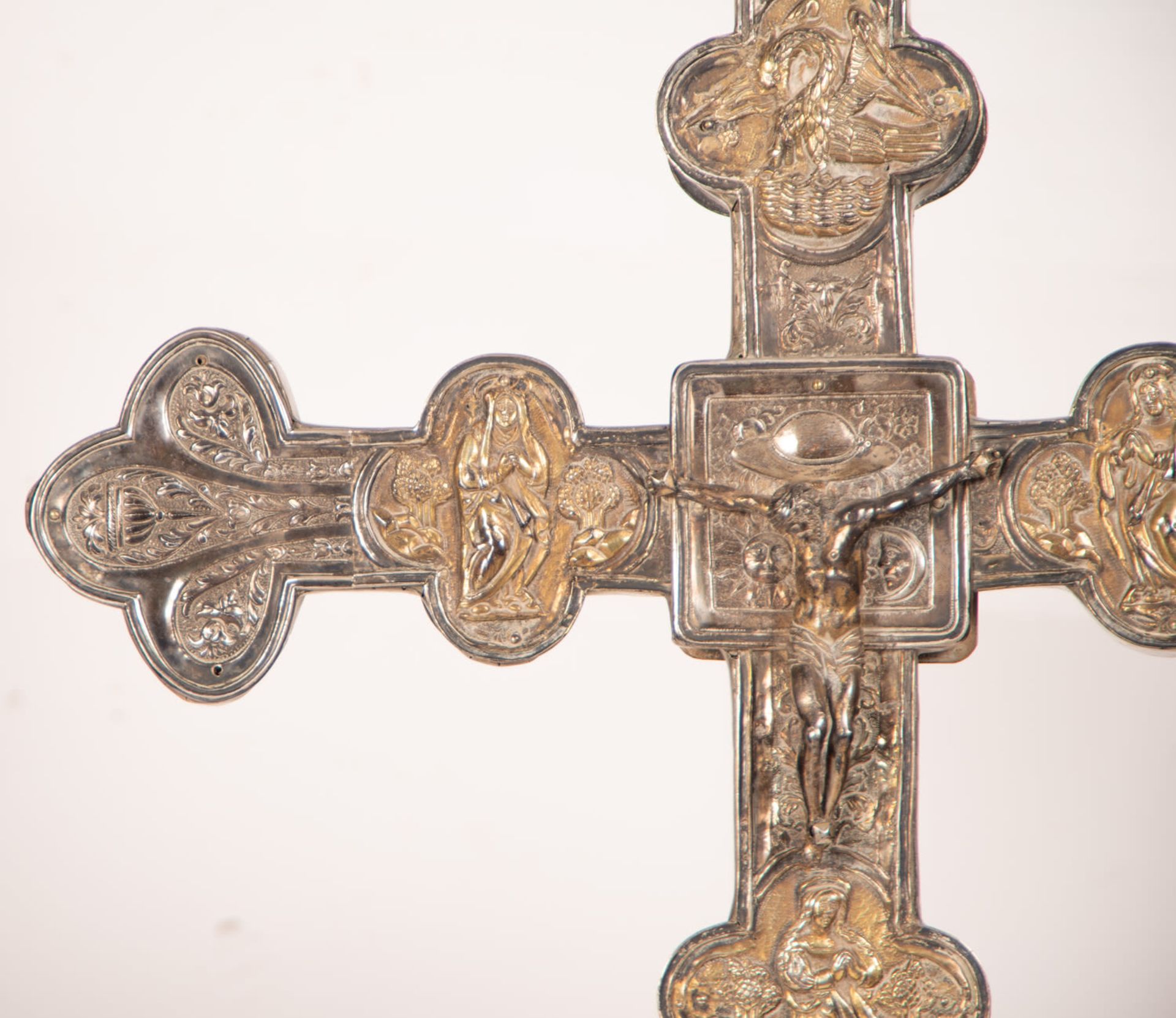 Large Plateresque Processional Cross in Silver, Spain, 16th century - Bild 24 aus 26