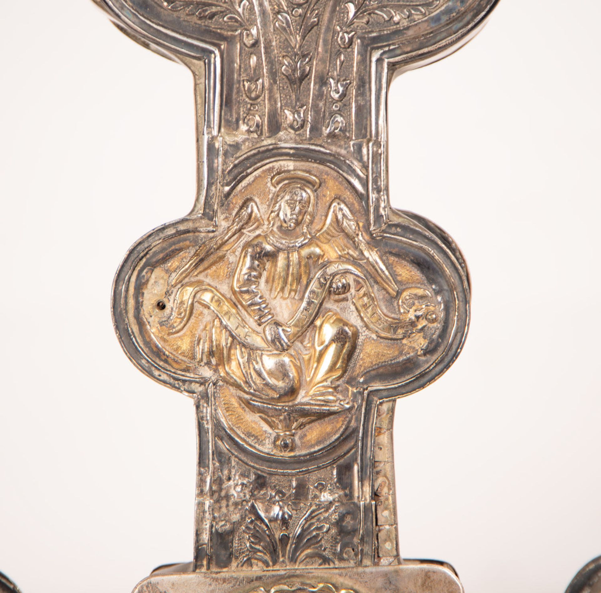 Large Plateresque Processional Cross in Silver, Spain, 16th century - Bild 11 aus 26