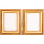 Pair of Italian Gilt Frames, 17th century