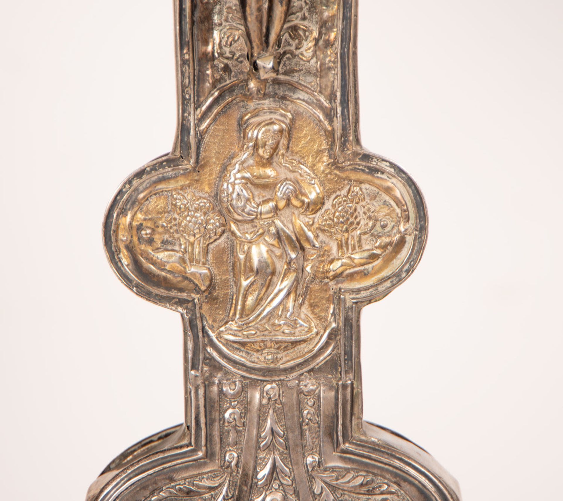 Large Plateresque Processional Cross in Silver, Spain, 16th century - Bild 15 aus 26