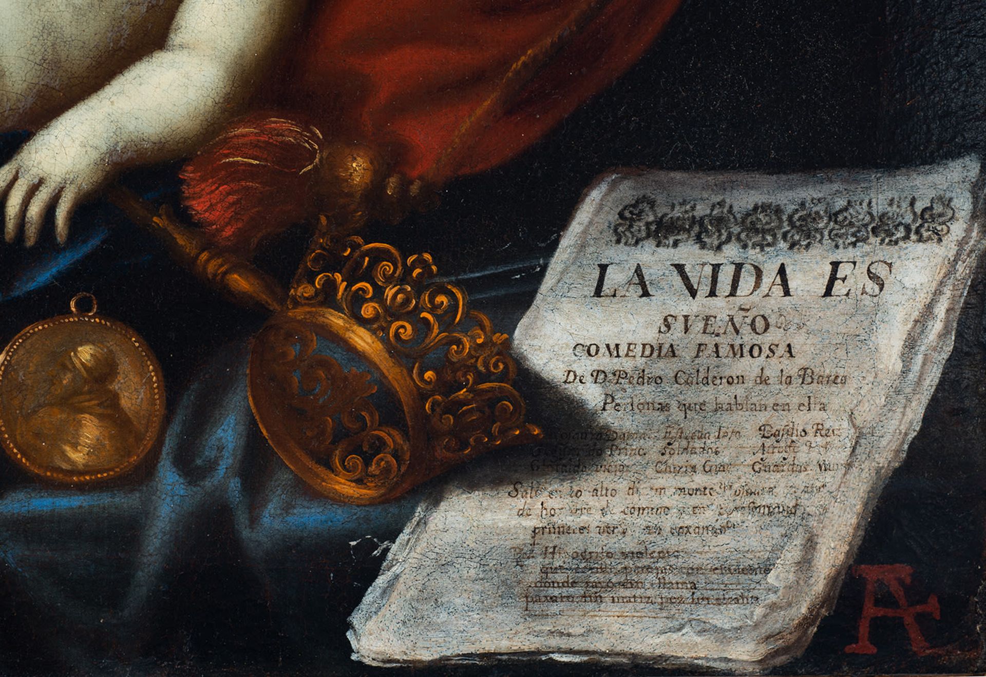 Vanitas, Seville school of the 17th century, attributable to Juan Valdés Leal (Seville, 1622-1690) - Bild 6 aus 9