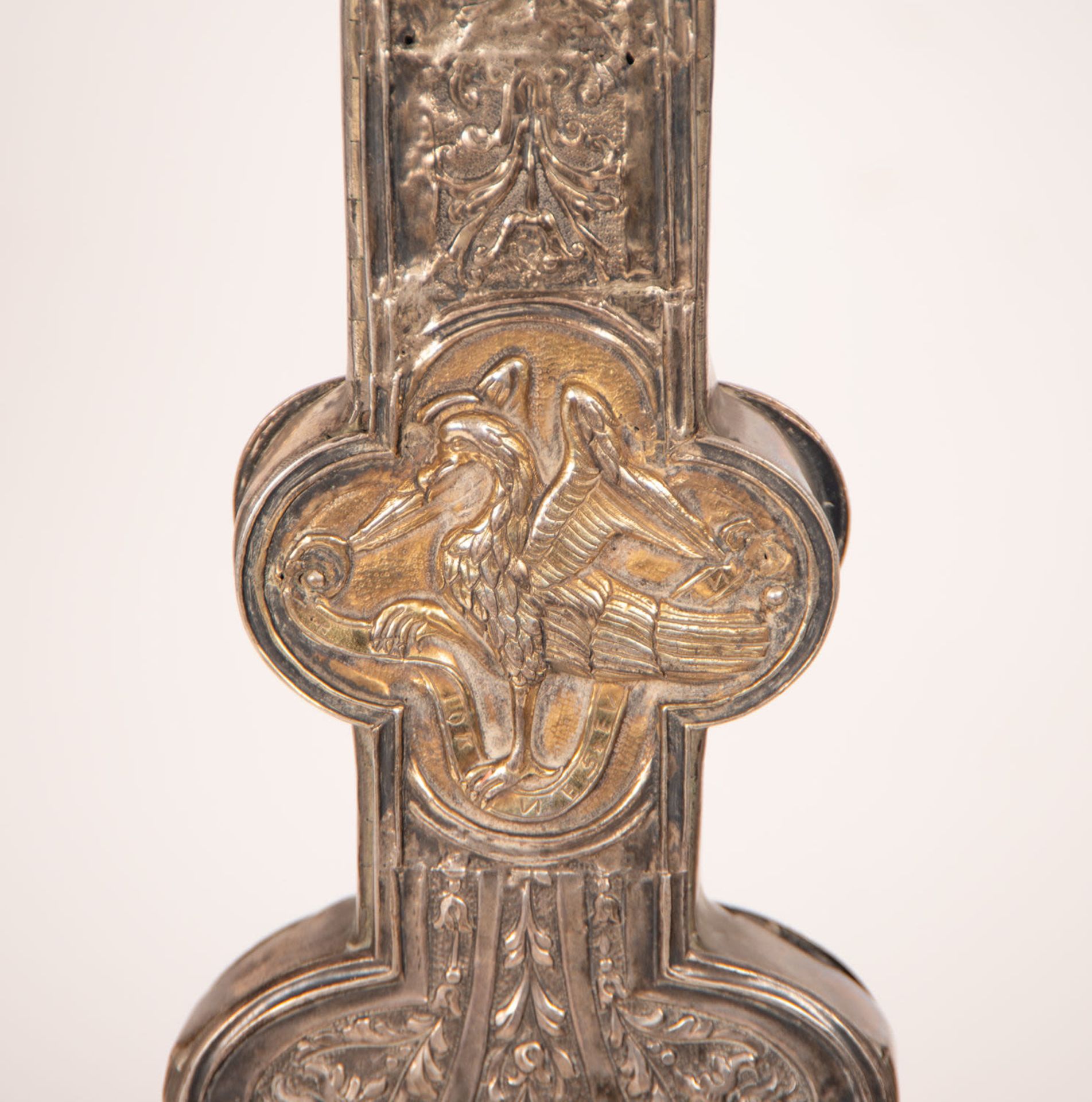 Large Plateresque Processional Cross in Silver, Spain, 16th century - Bild 8 aus 26