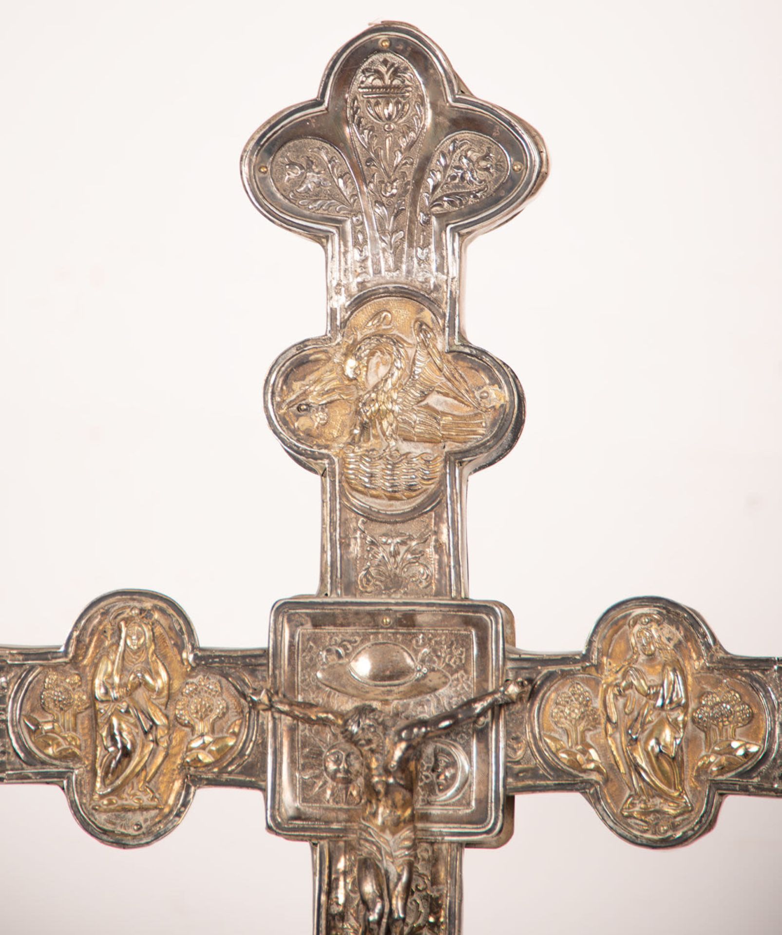 Large Plateresque Processional Cross in Silver, Spain, 16th century - Bild 22 aus 26