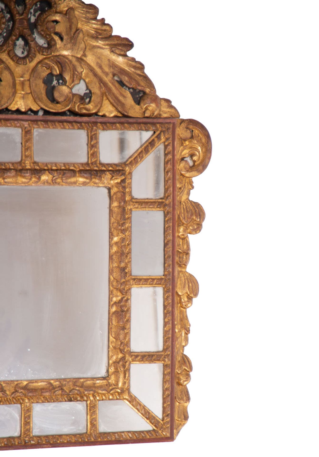 18th Century Colonial Style Cornucopia Mirror - Image 3 of 4