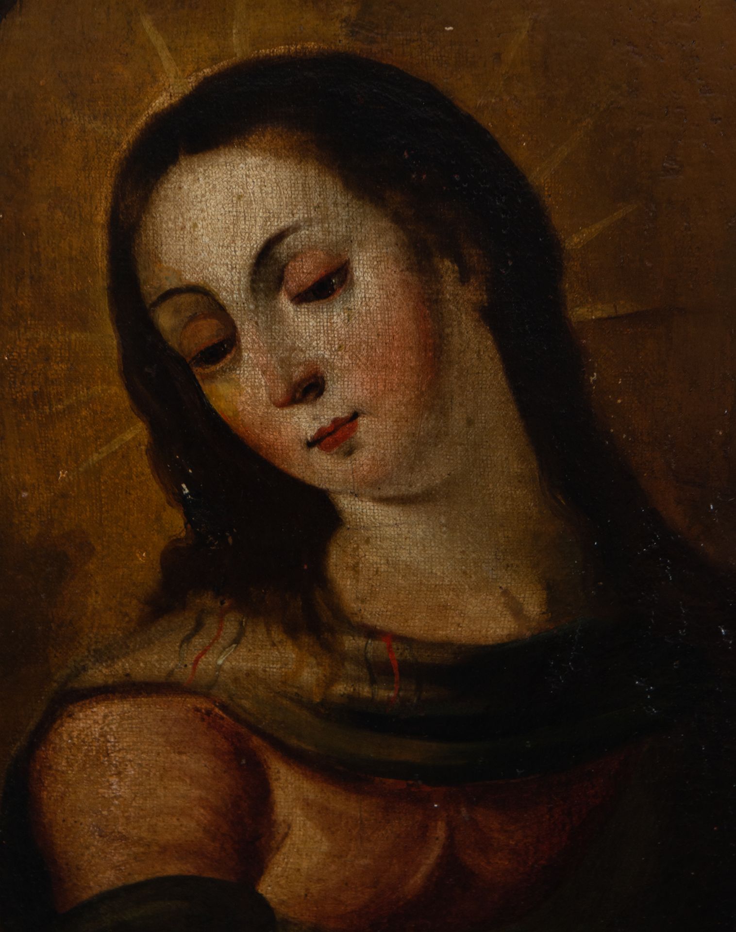 Immaculate Virgin, Sevillian school of the 18th century - Bild 2 aus 4