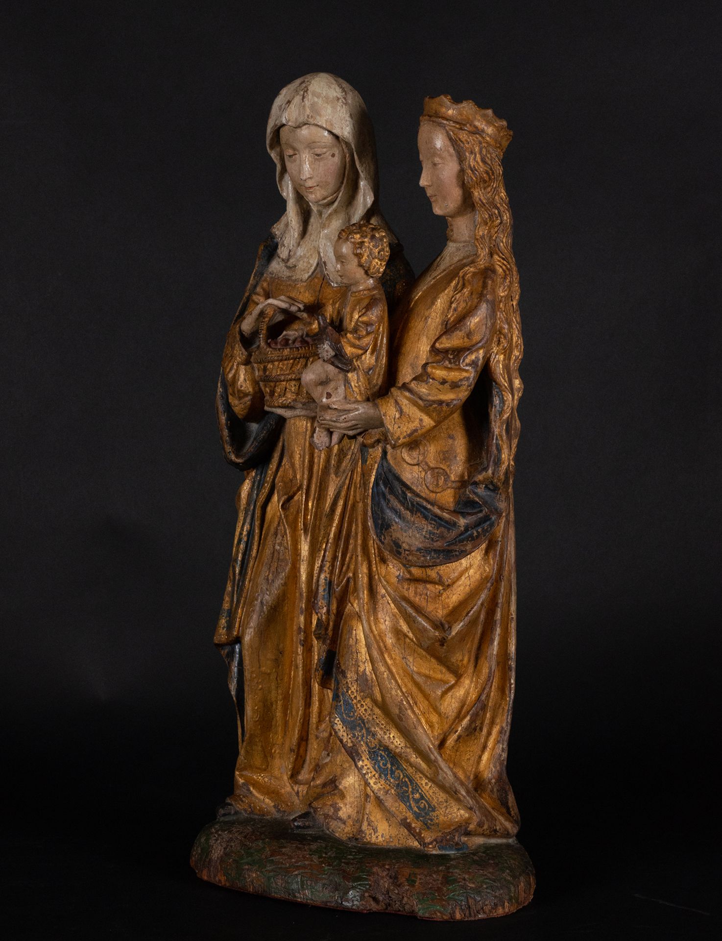 Very Important Saint Anne with the Virgin and Child, Mechelen school, 16th century - Bild 3 aus 14