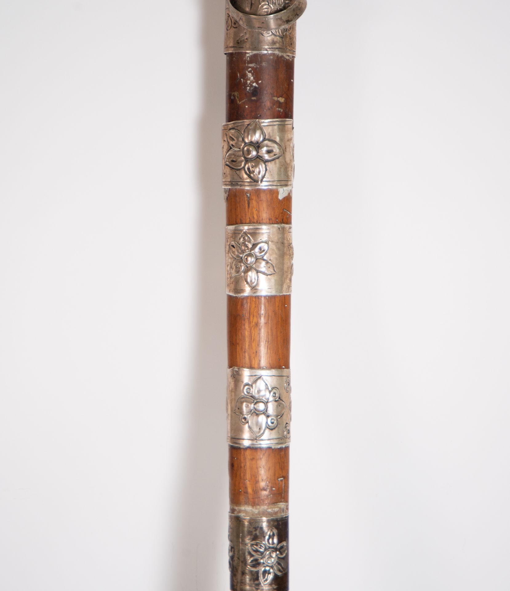 Mayor's baton, Peru, end of the colonial period - beginning of the republican period. 18th - 19th ce - Image 3 of 4