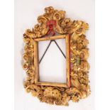 Important Baroque style cornucopia frame, Italian school of the 18th century