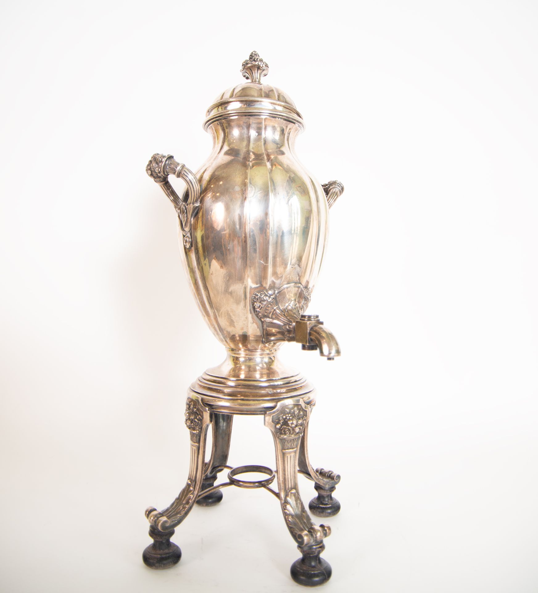 19th century French Silver Samovar, 19th century French school - Image 2 of 5