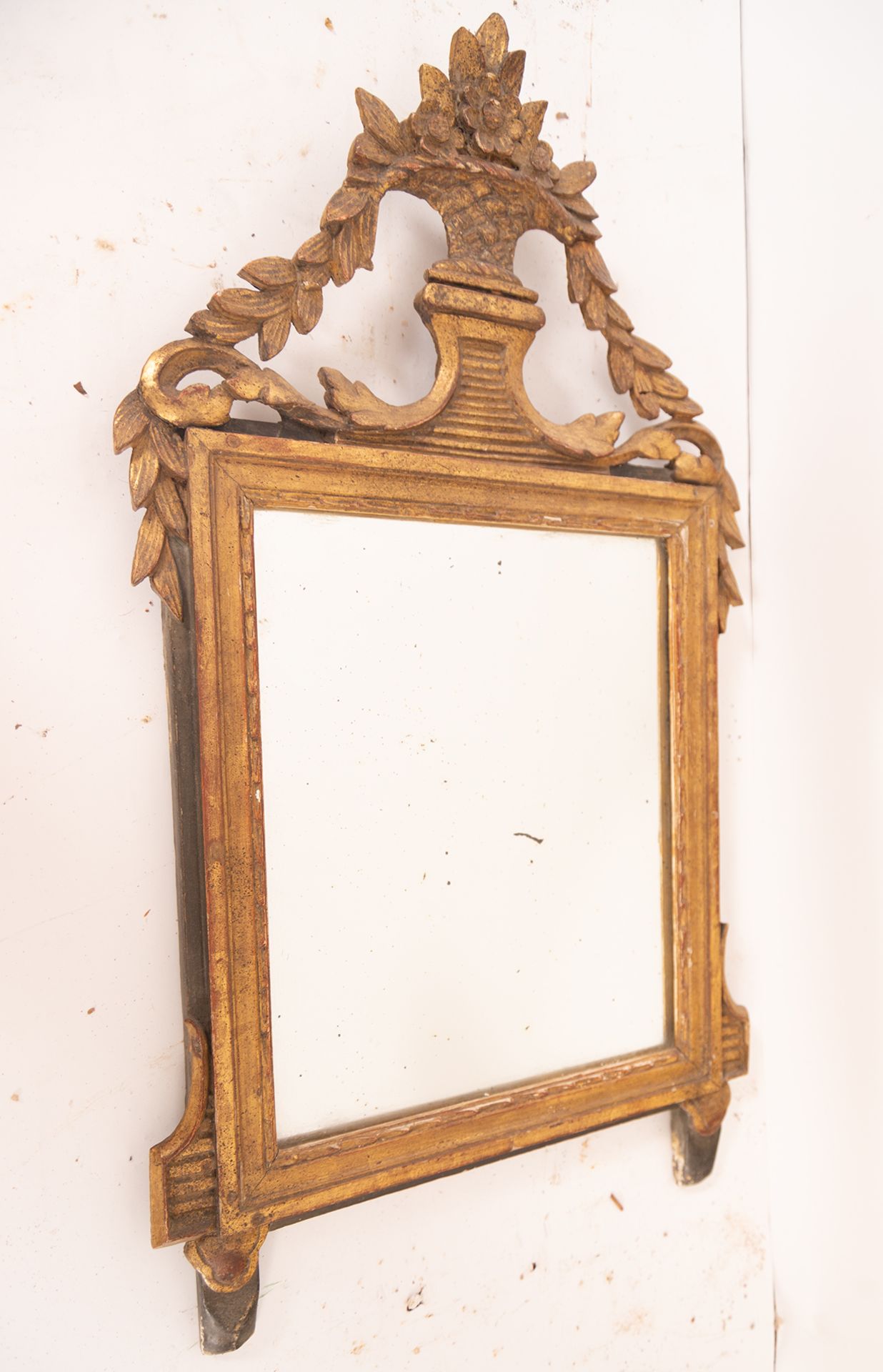 French Louis XVI Style Mirror, 18th century French school