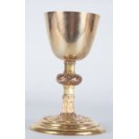 Orthodox Chalice in Silver and Gold, 19th century Orthodox school